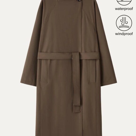 OLG Move Waterproof Belted Trench Coat. Size Large. New with tags. MSRP $149.00 - Picture 10 of 16